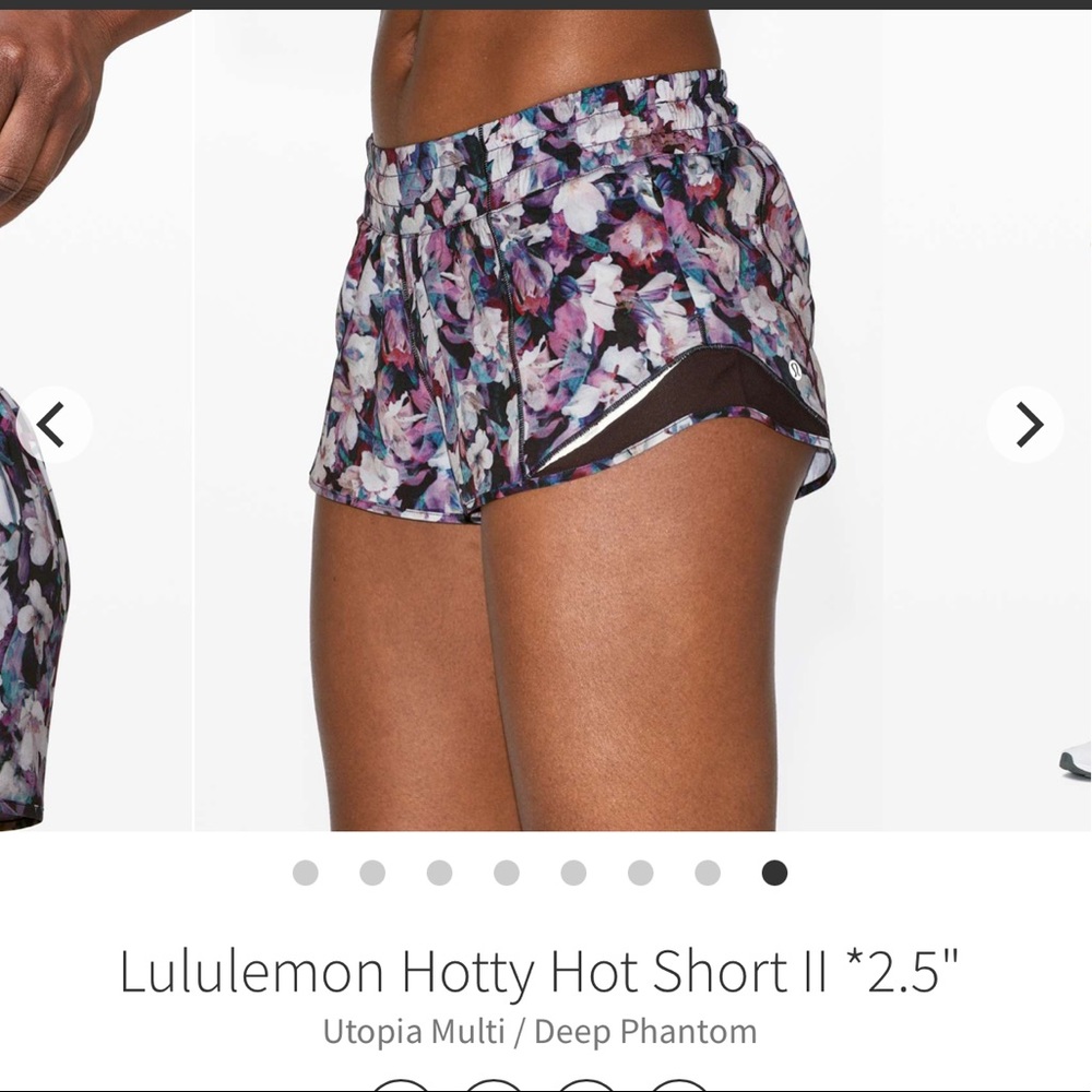 Lululemon Hotty Hot Shorts 2.5